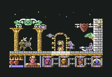 Defenders of the Earth screenshot 5 for Commodore 64